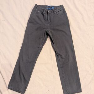 Bill Blass Brown Straight-Leg Jeans Classic Style